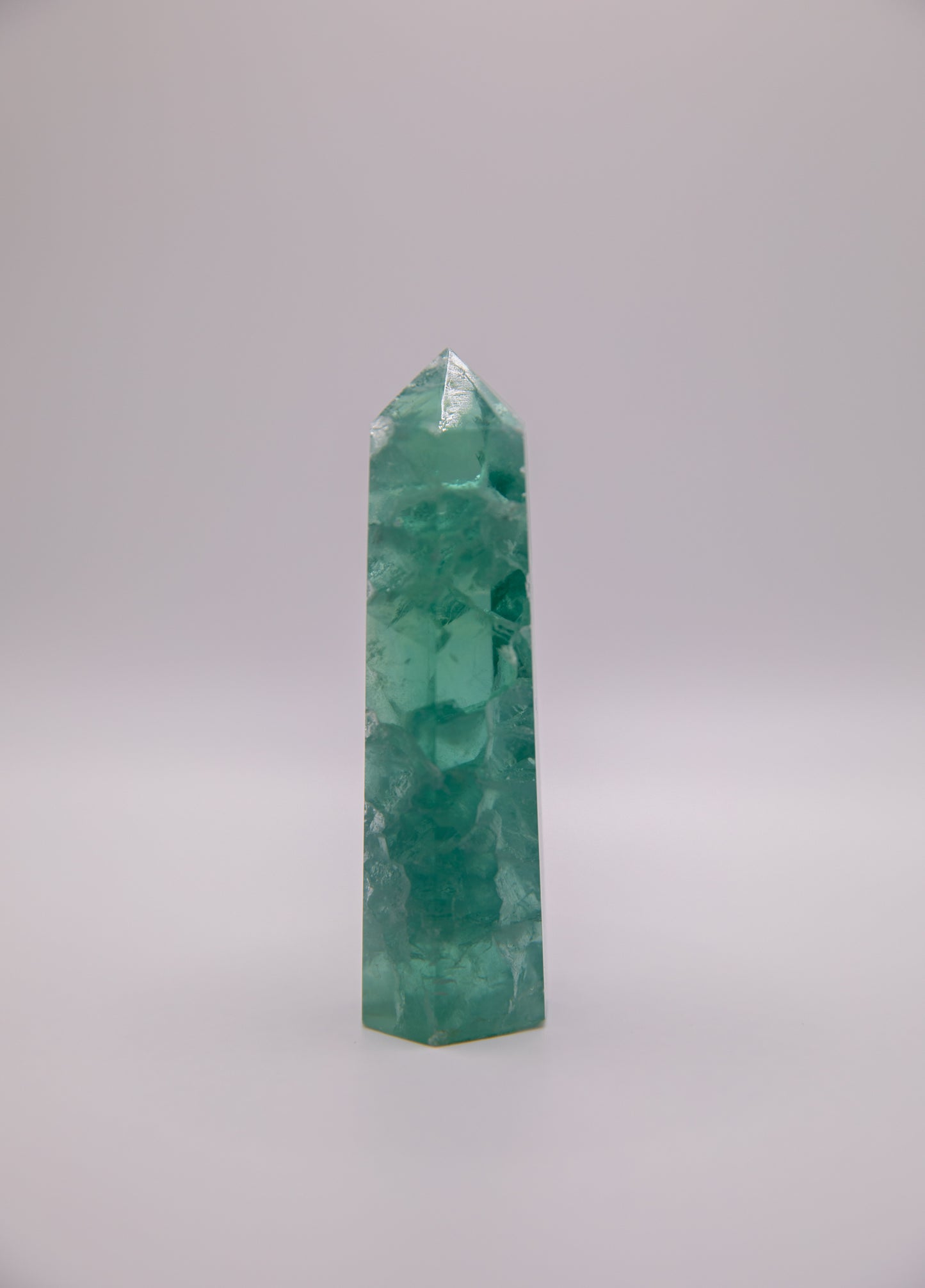 Fluorite obelisk 2