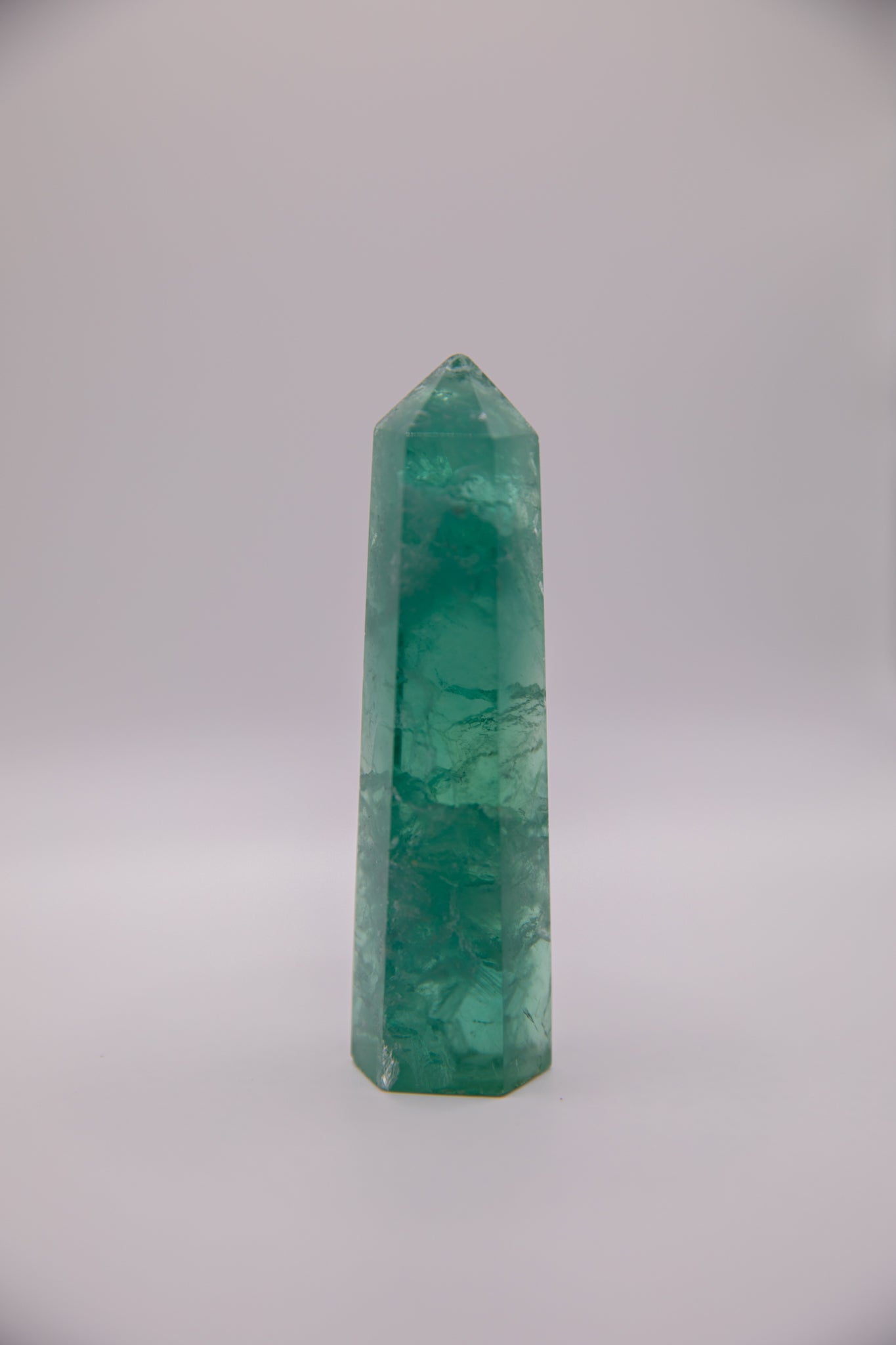 Fluorite obelisk 3