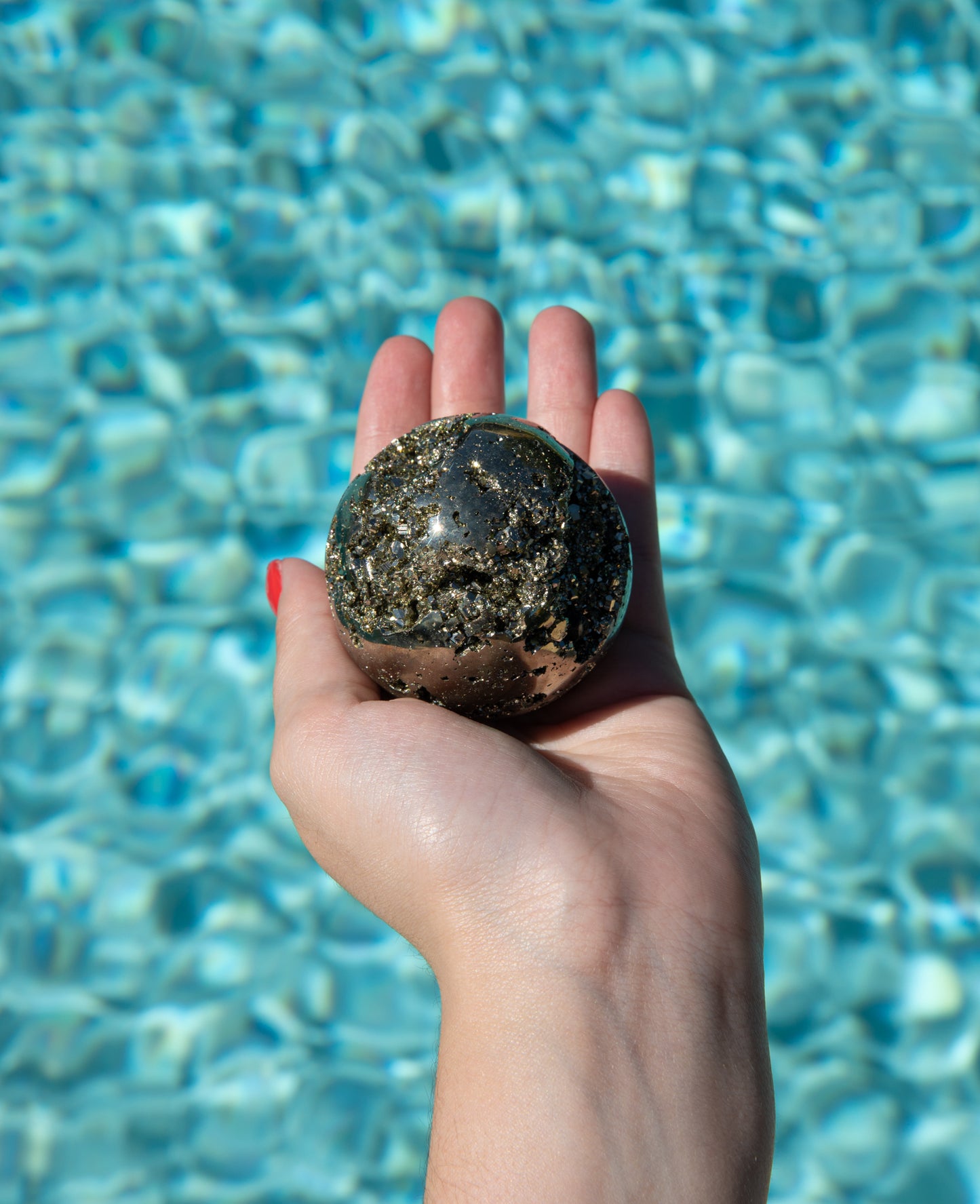 Pyrite sphere