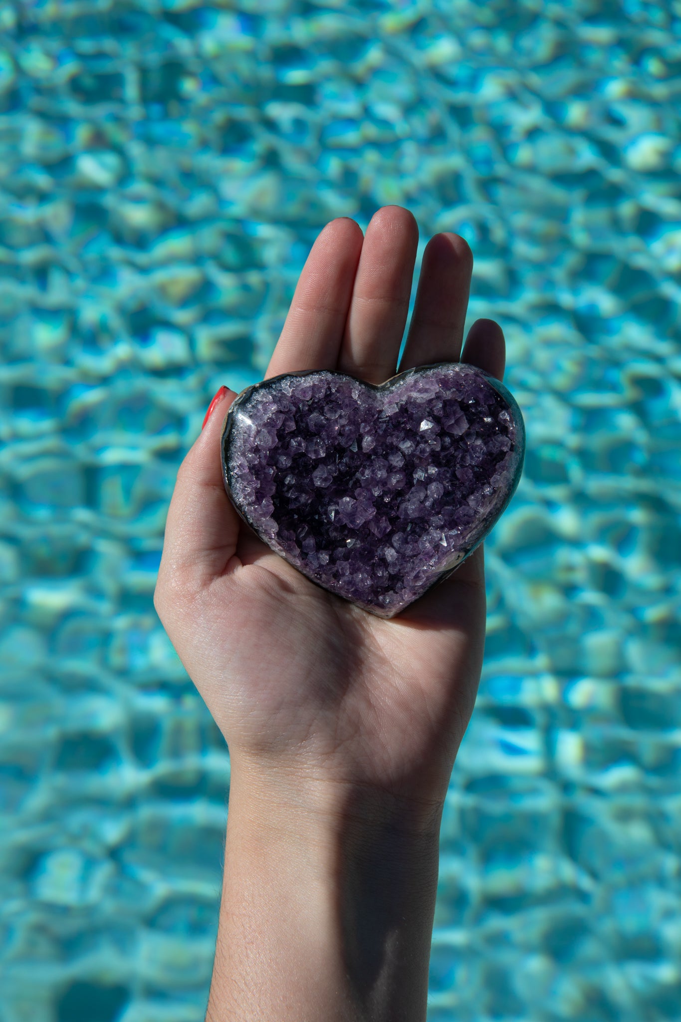 Amethyst  Heart 2-2