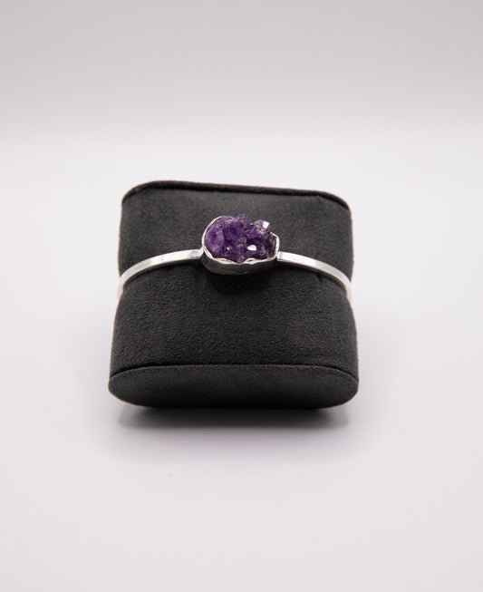 Amethyst Single Stone Bracelet