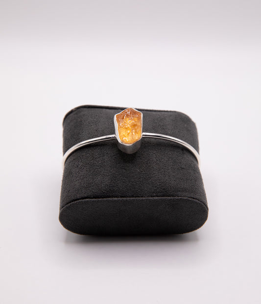 Citrine Single Stone Bracelet