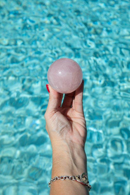 Rose Quartz Sphere