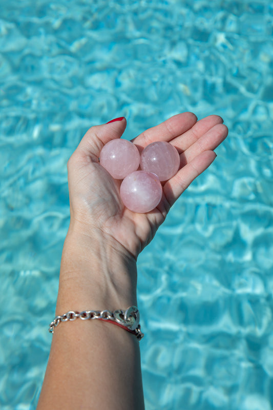 Rose Quartz Mini Spheres