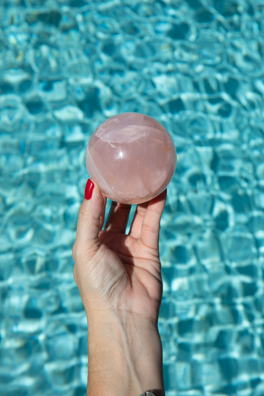 Rose Quartz Sphere