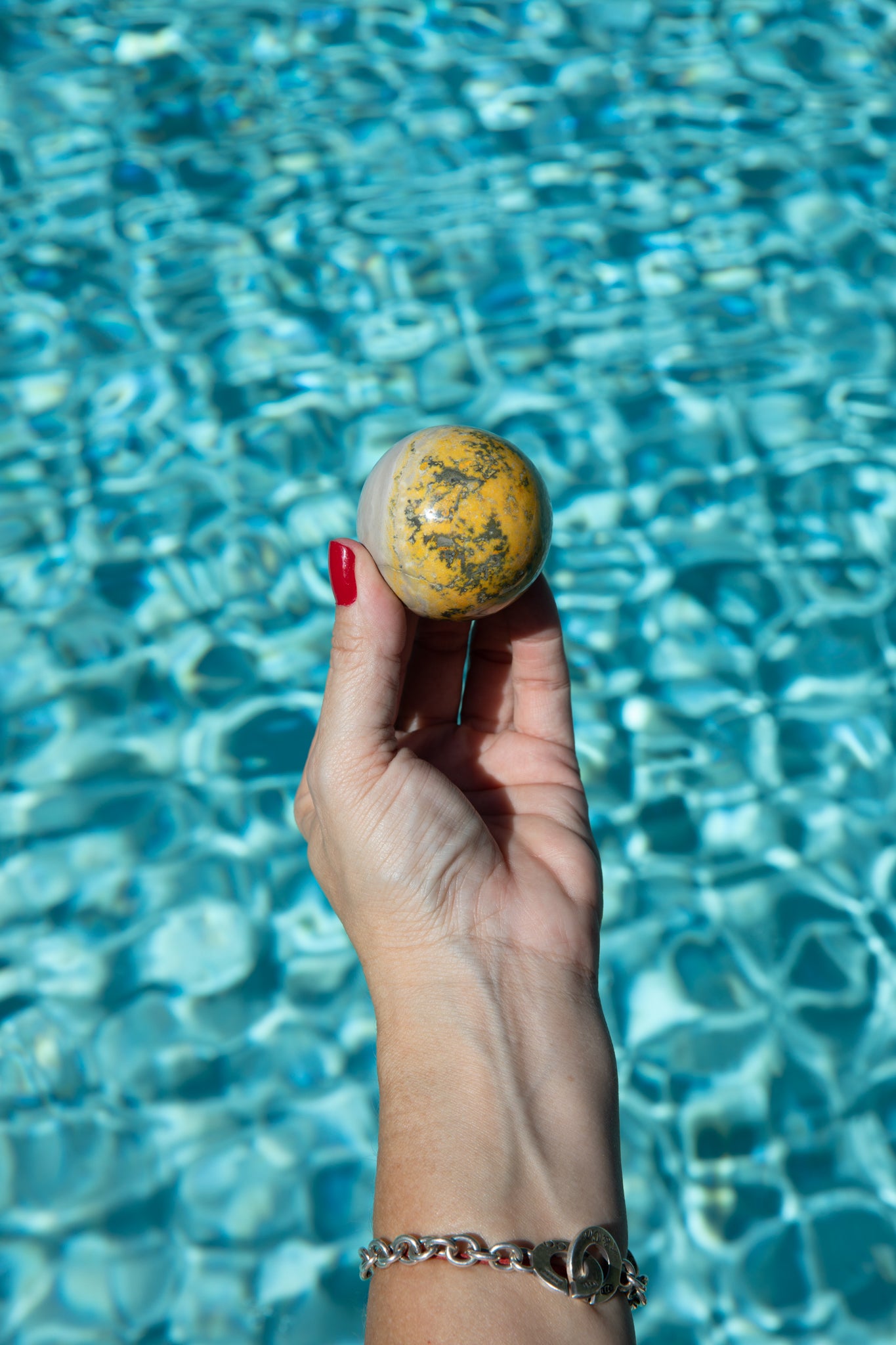 Bumblebee Jasper Sphere