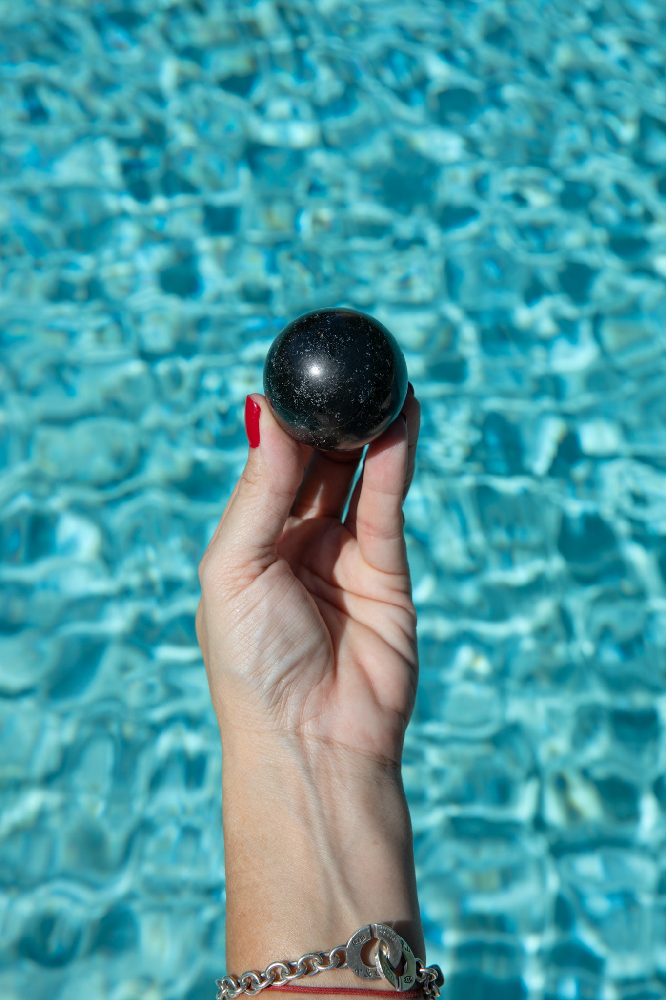 Black Tourmaline Sphere 3