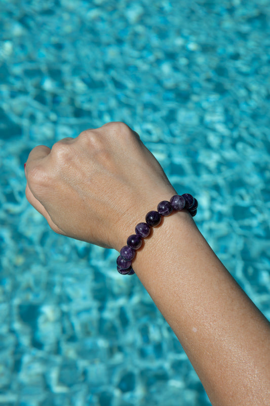 Amethyst Bracelet 10mm