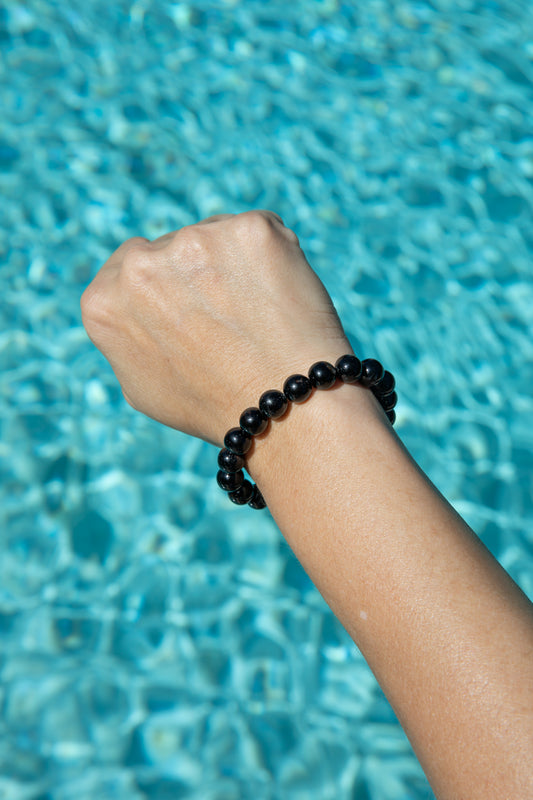 Black Tourmaline Bracelet 10mm